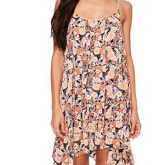 floral simple dress